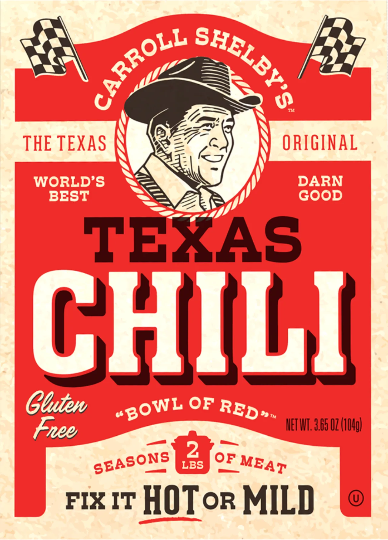 Original Texas Chili box